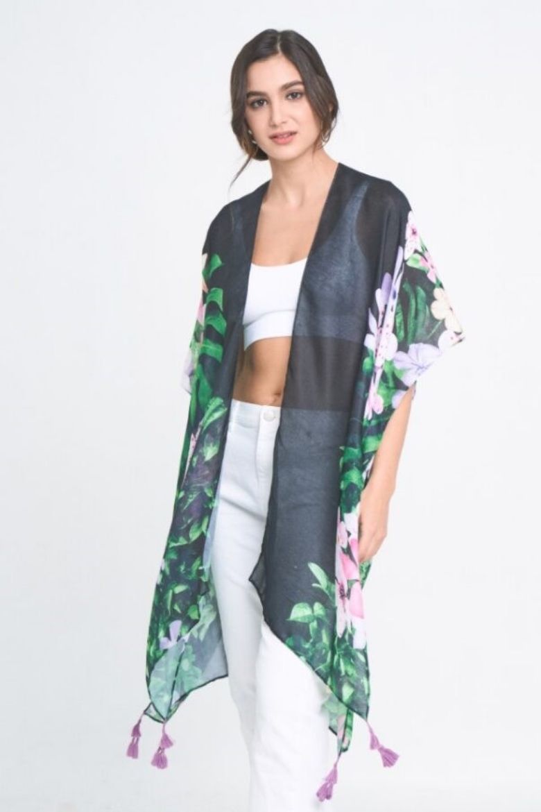 Kimono w/ Tassels - One Size Fits Most