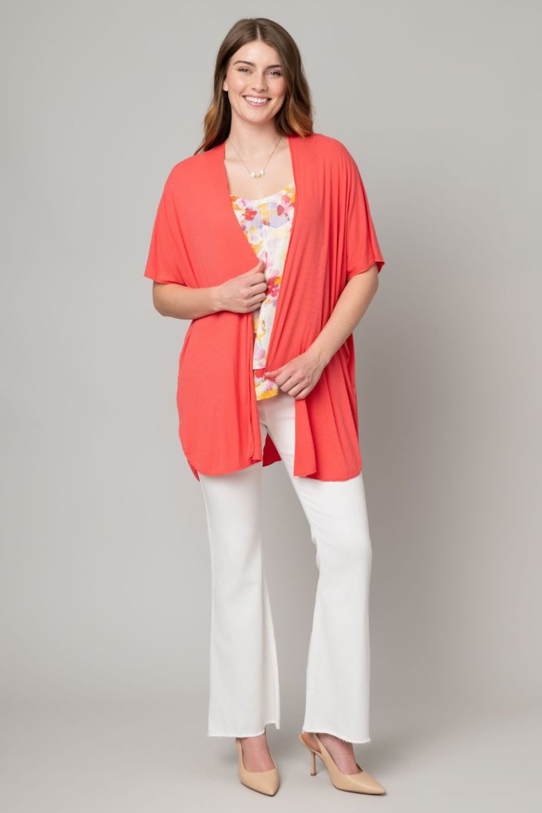 Ribbed Kimono