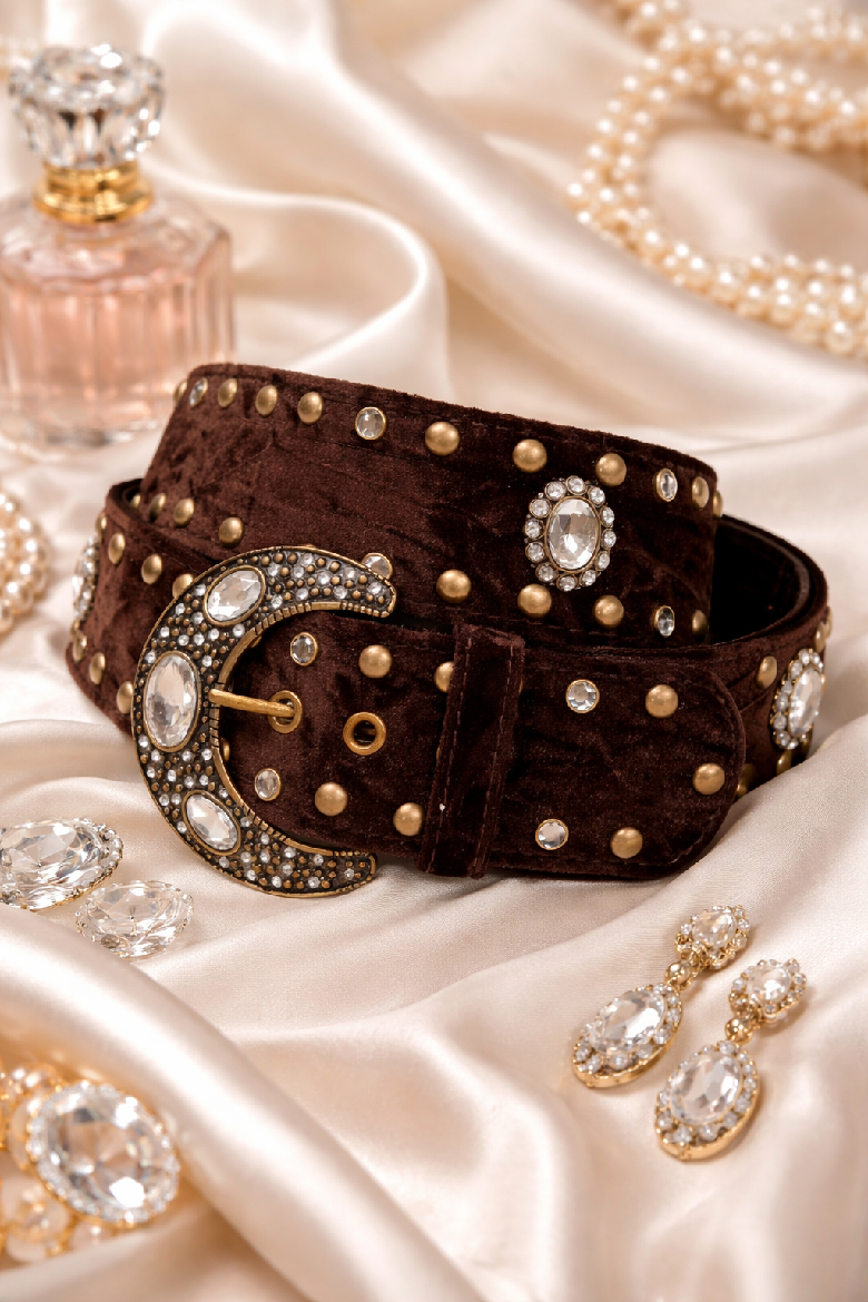 Rhinestone Diamond Belt