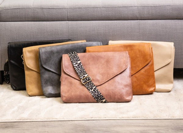 Crossbody Leopard Animal Strap Bag