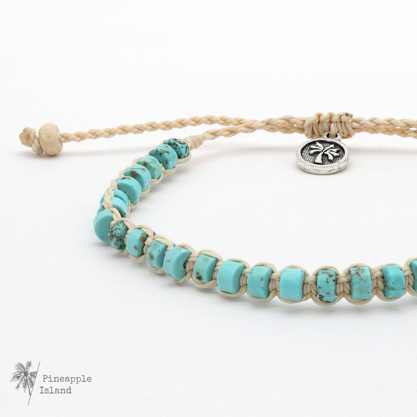 Haleakalā Stone Beaded Bracelet, by Pineapple Island