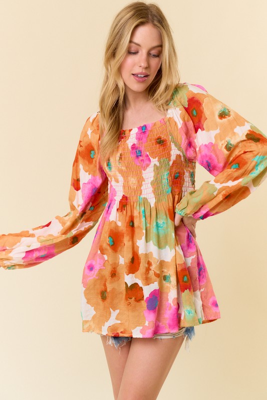Everywhere Always Floral Top