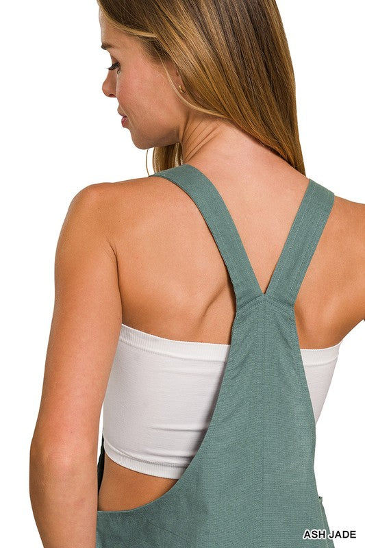 Woven Knot Strap Rompers