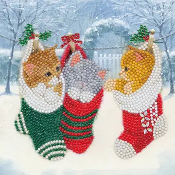 Crystal Art Card Kit (Many Varieties)