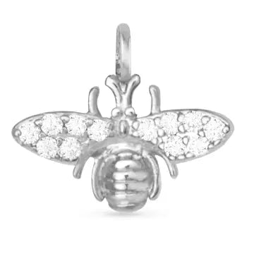 CZ Bee Charm