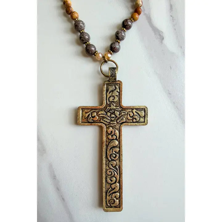 Genesis Cross Necklace