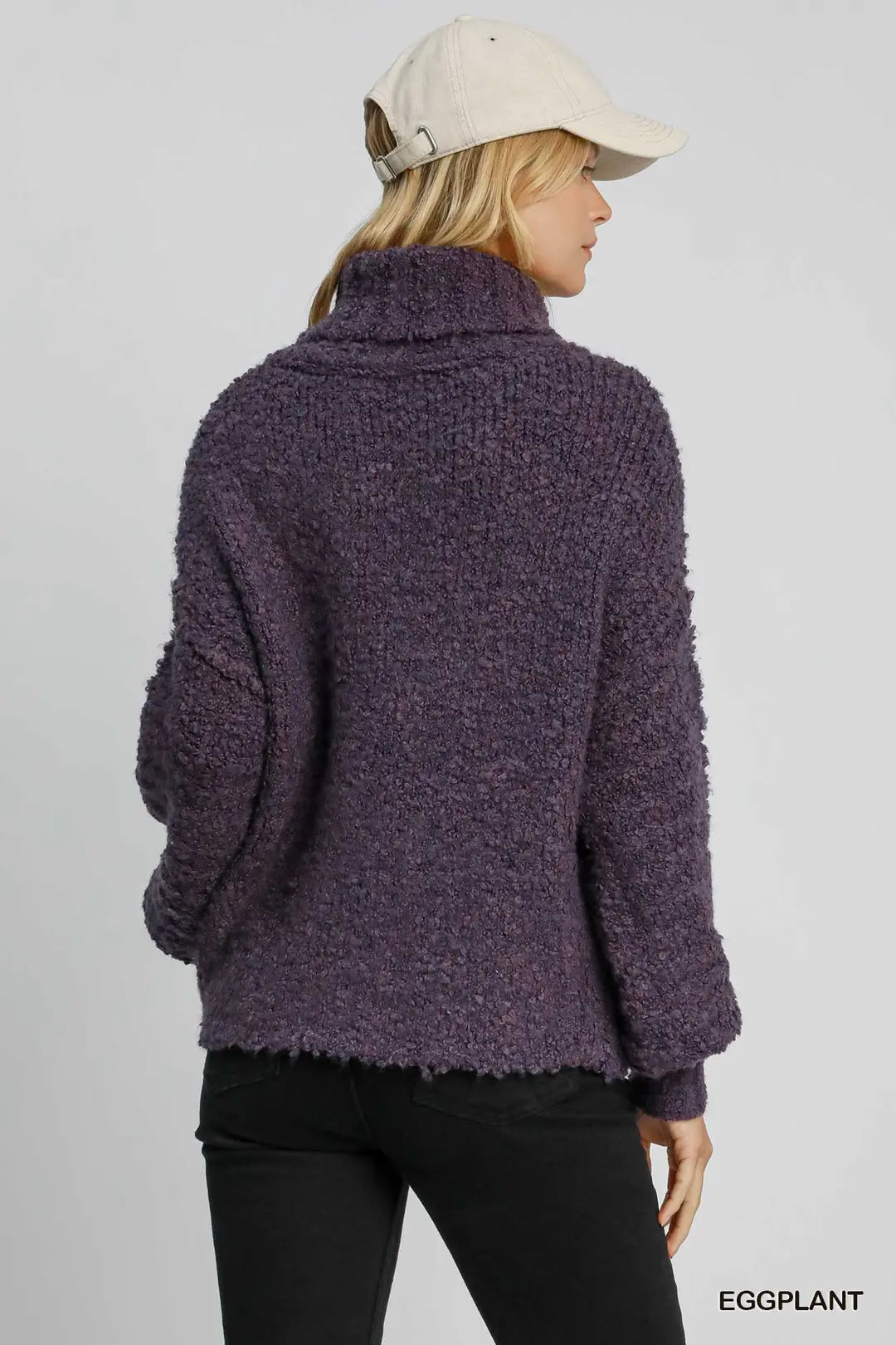 Knit Turtle Neck Pullover