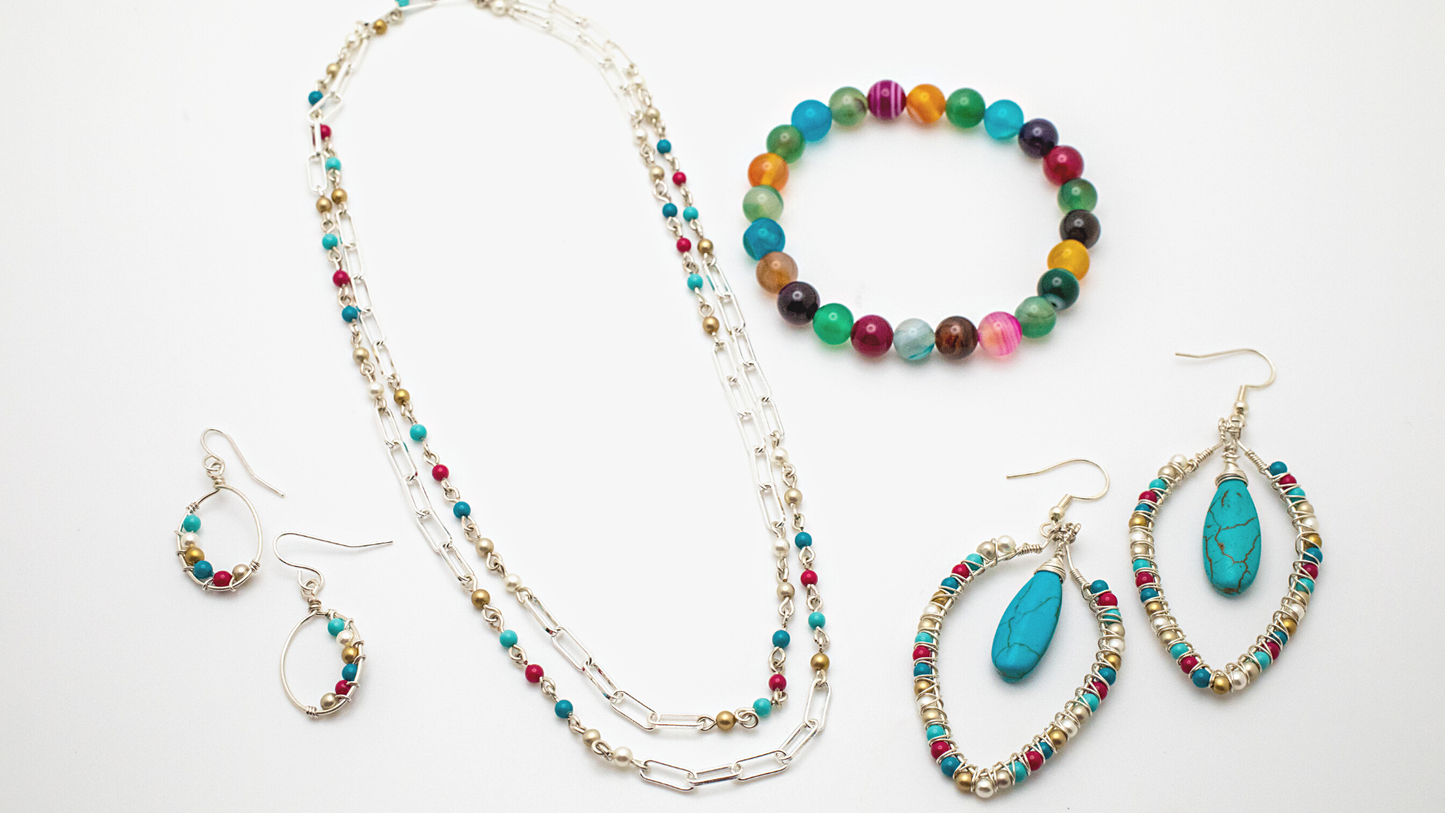 Festival earrings
