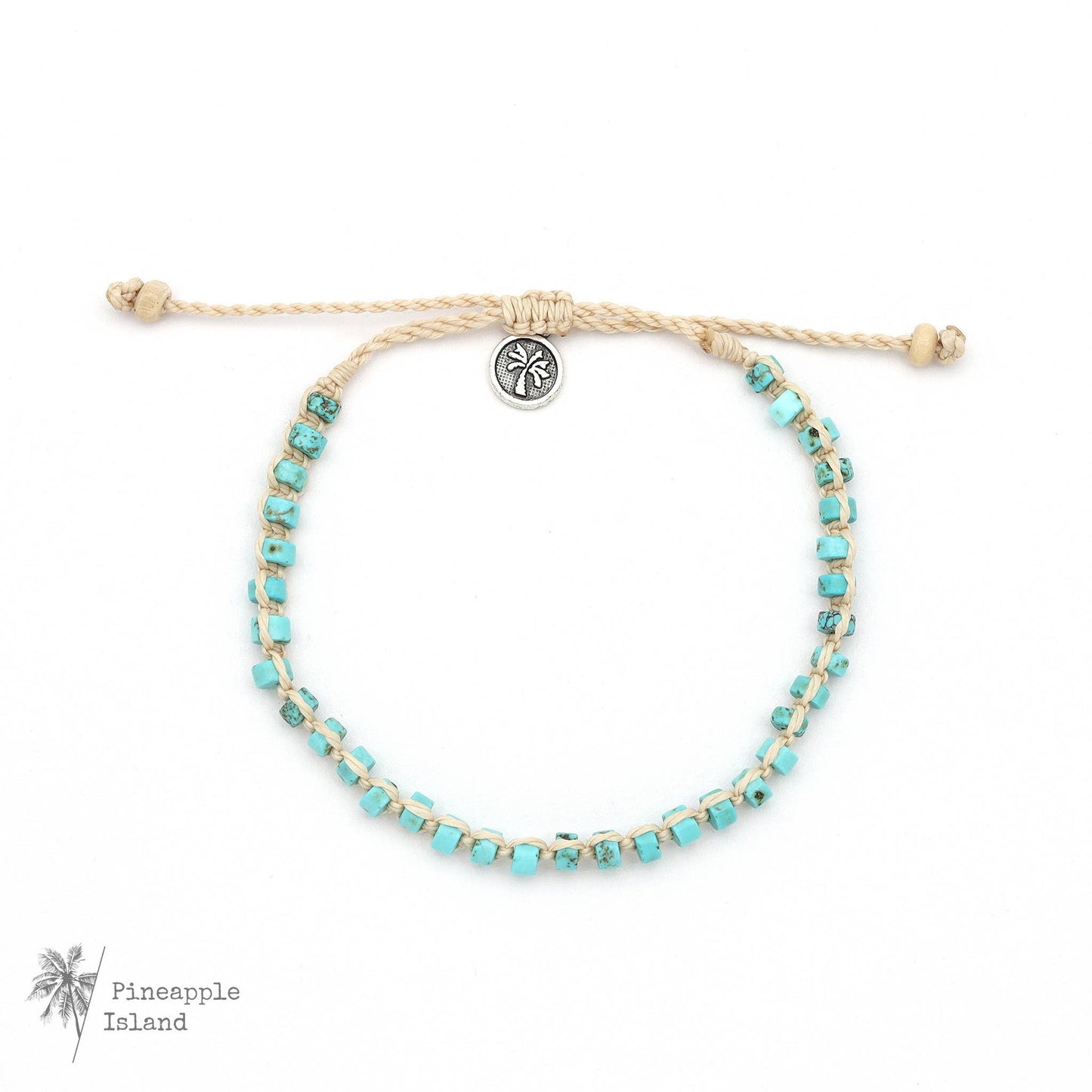 Haleakalā Stone Beaded Bracelet, by Pineapple Island