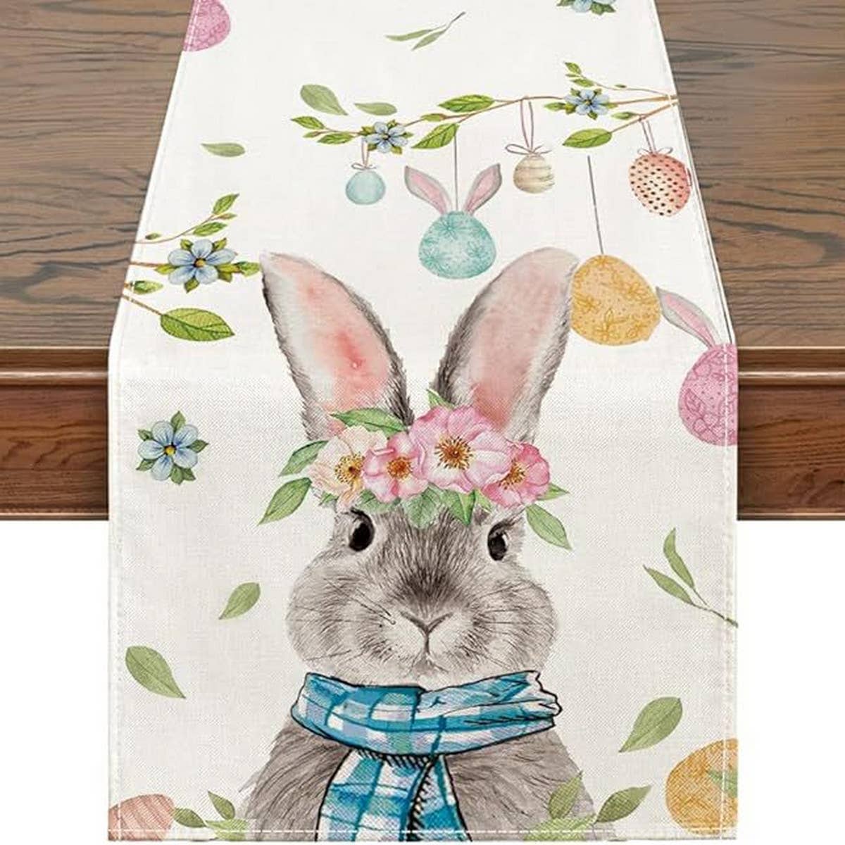 Easter Bunny Decorative Table Runner
