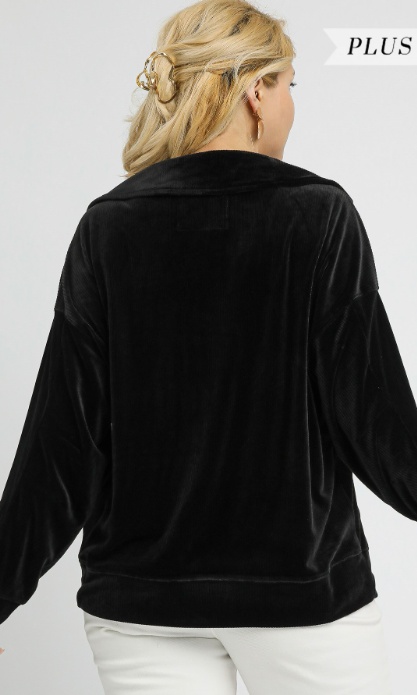 Soft Thermal Collared Top