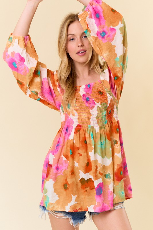 Everywhere Always Floral Top
