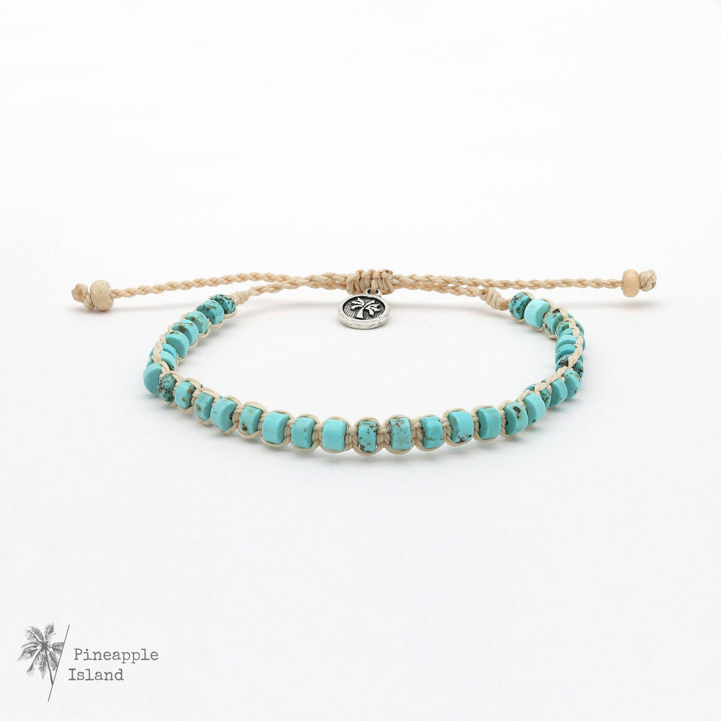Haleakalā Stone Beaded Bracelet, by Pineapple Island