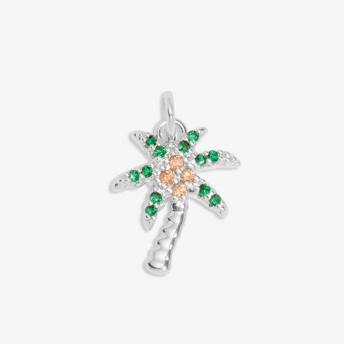 Paradise Small Charm In Silver Plating