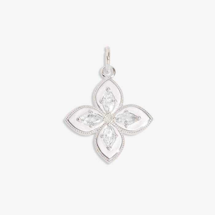 Luck Medium Charm In Silver Plating