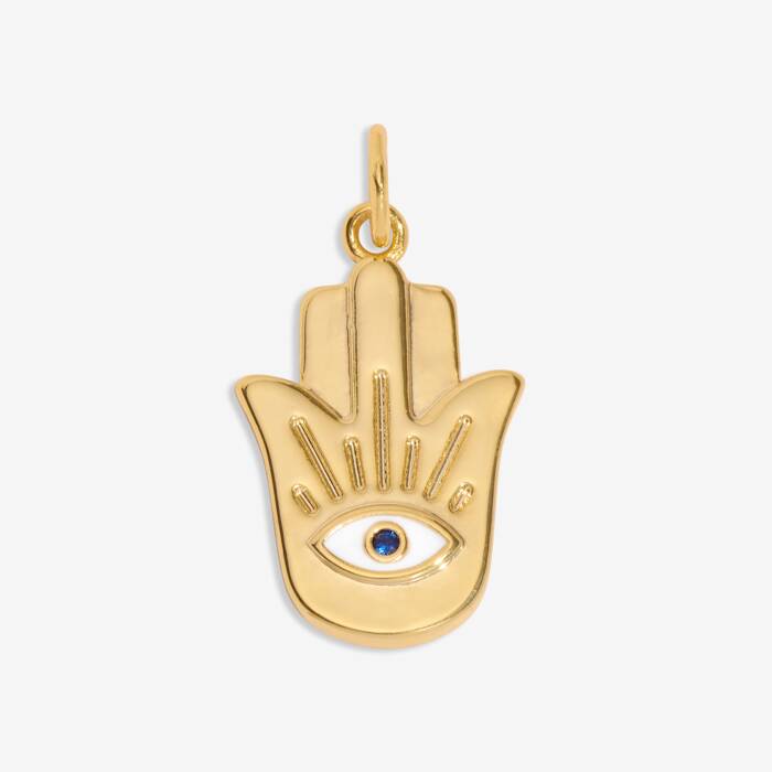 Protection Medium Charm In Gold-Tone Plating