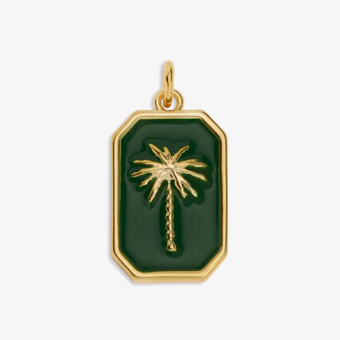 Summer Dreaming Medium Charm In Gold-Tone Plating