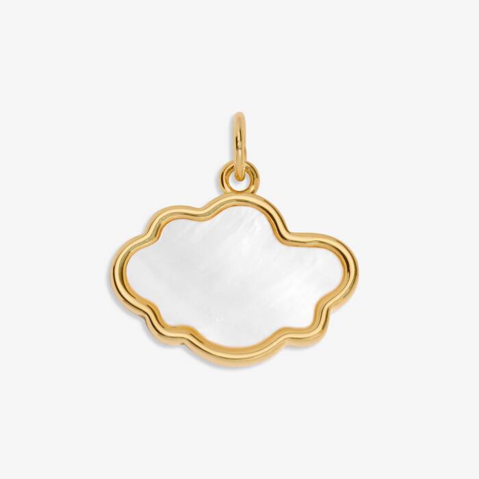 Dreamy Medium Charm In Gold-Tone Plating
