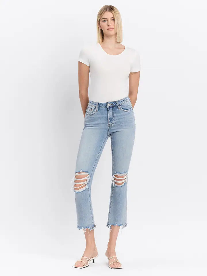 Lovervet Miracles Kick Flare Jean