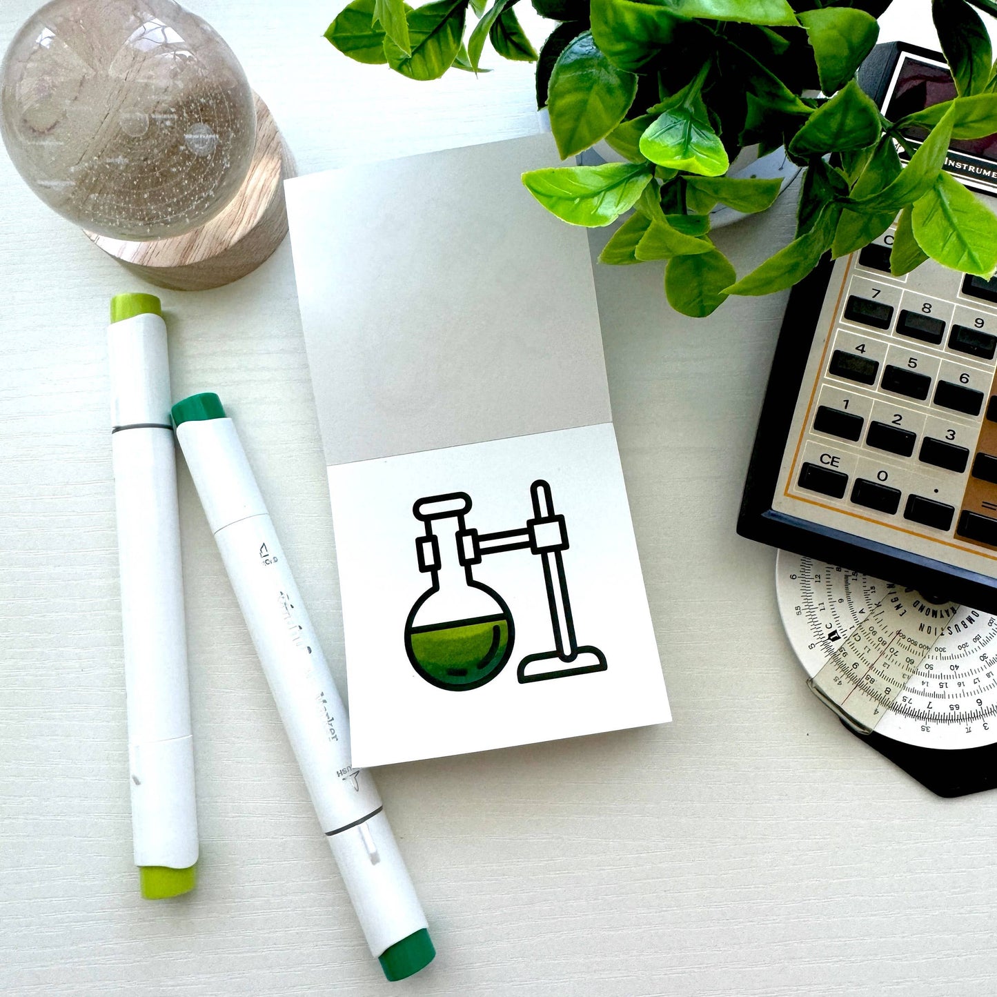 Science and Space Easy Tear Mini Coloring Book for Adult