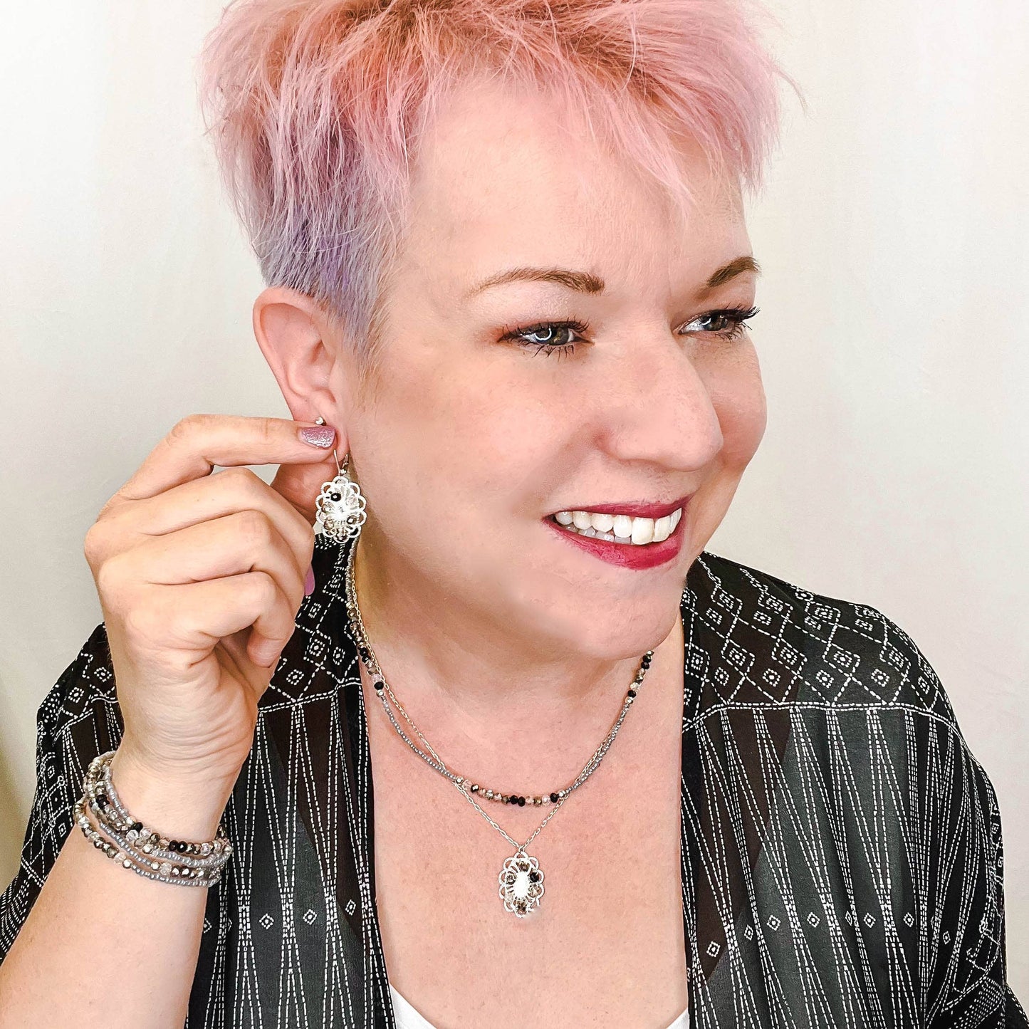 Alegria Dianthus Necklace