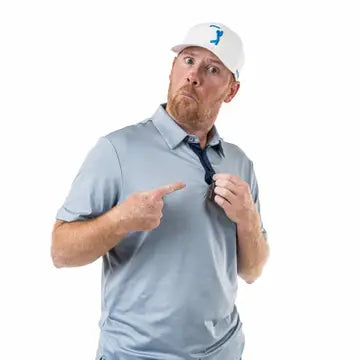 Men's Solid Carolina Blue Polo