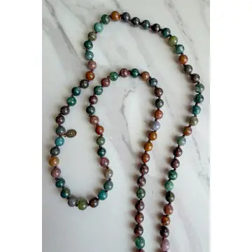 Florette Necklace- India Agate