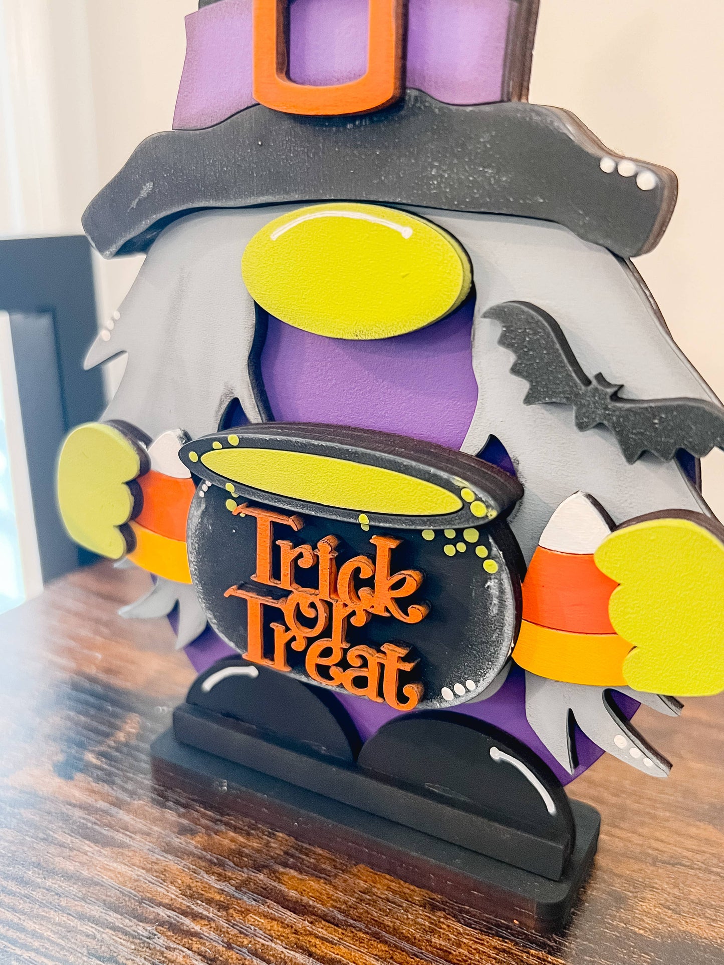 Witch Gnome | Halloween Decor | Spooky Gnome | Trick or Trea