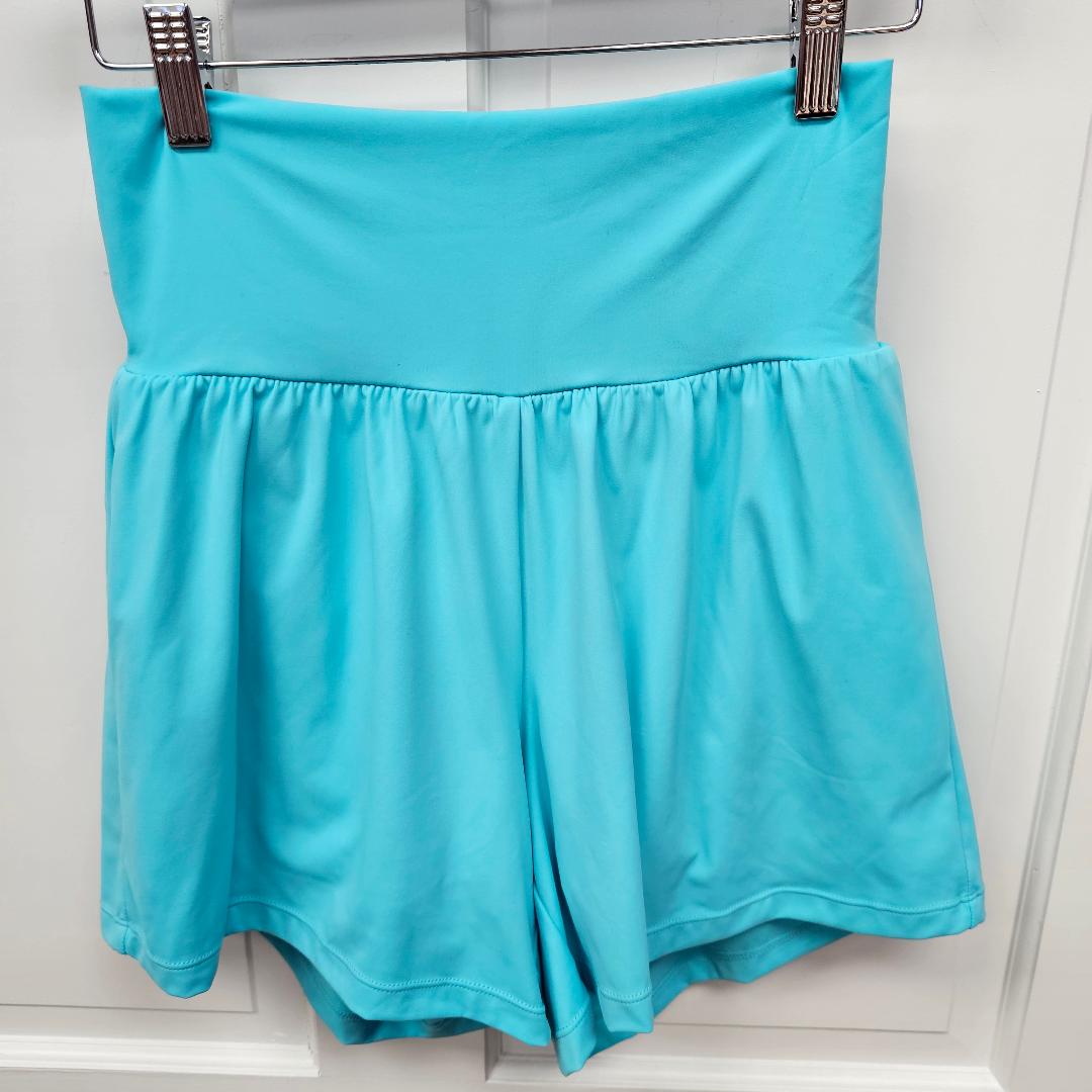 Halara Super High Waisted Back Pocket & Side Hidden Pocket 2-in-1 Yoga Shorts