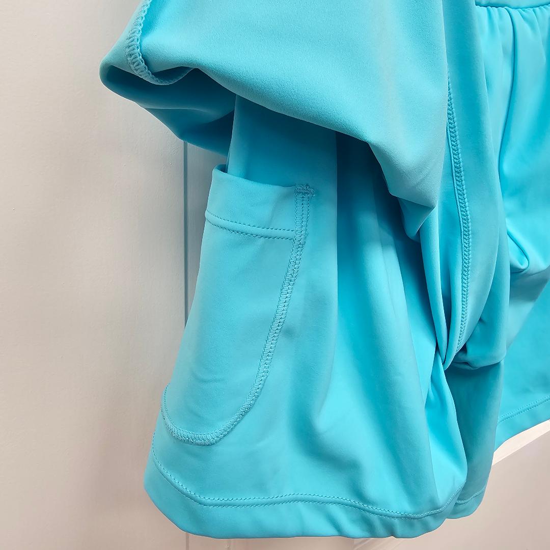 Halara Super High Waisted Back Pocket & Side Hidden Pocket 2-in-1 Yoga Shorts