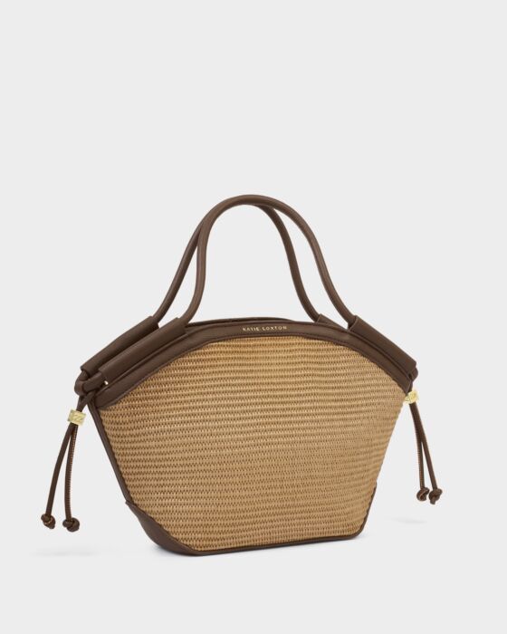 Katie Loxton Florence Mini Raffia Tote Bag