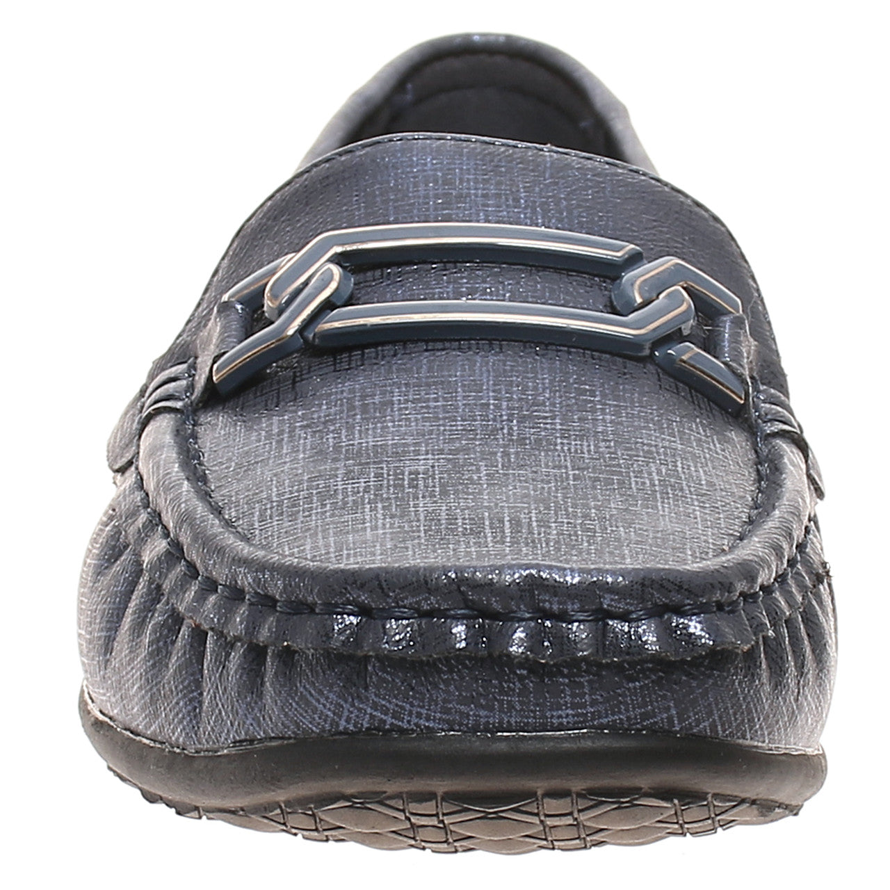 Karl Buckle Embellished Women's Loafer
