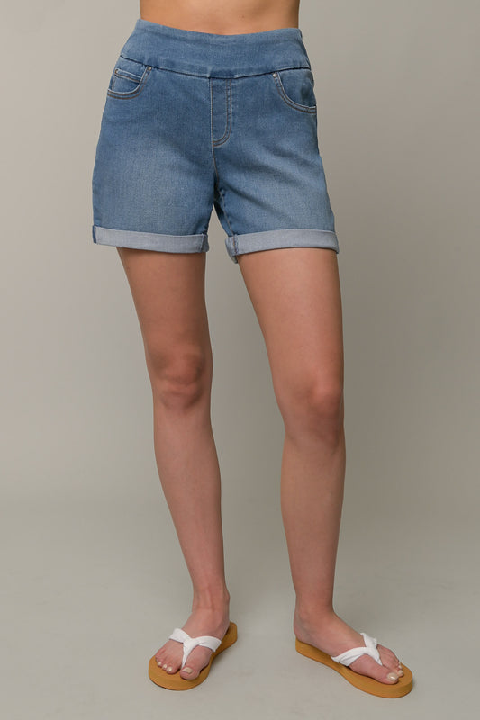 Roll Cuff Denim 5" Short