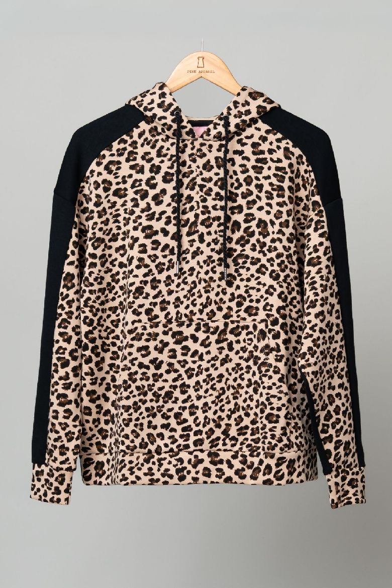 Animal Print Silky Soft Hoodie