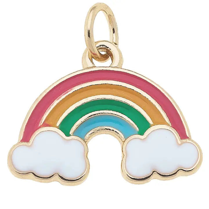 Rainbow Enamel Charm