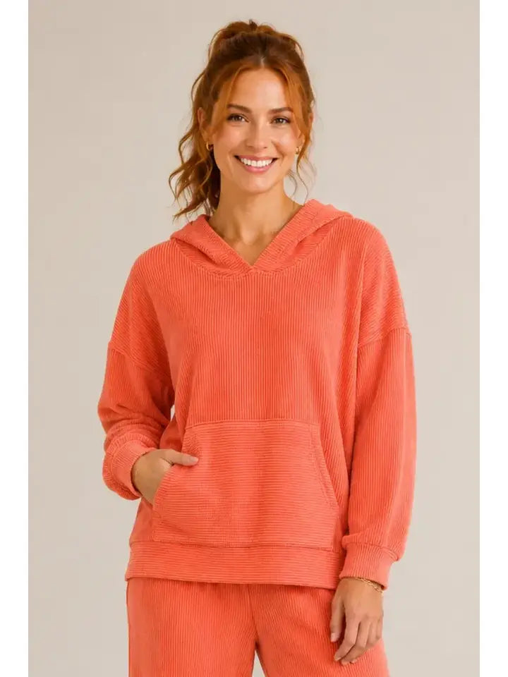 Urban Ribbed Hoodie