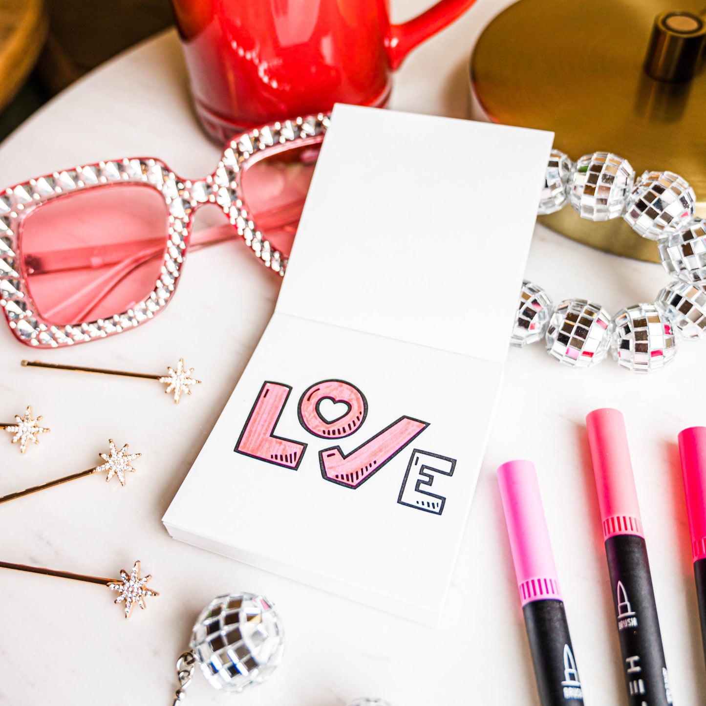 XOXO Mini Valentine Coloring Book