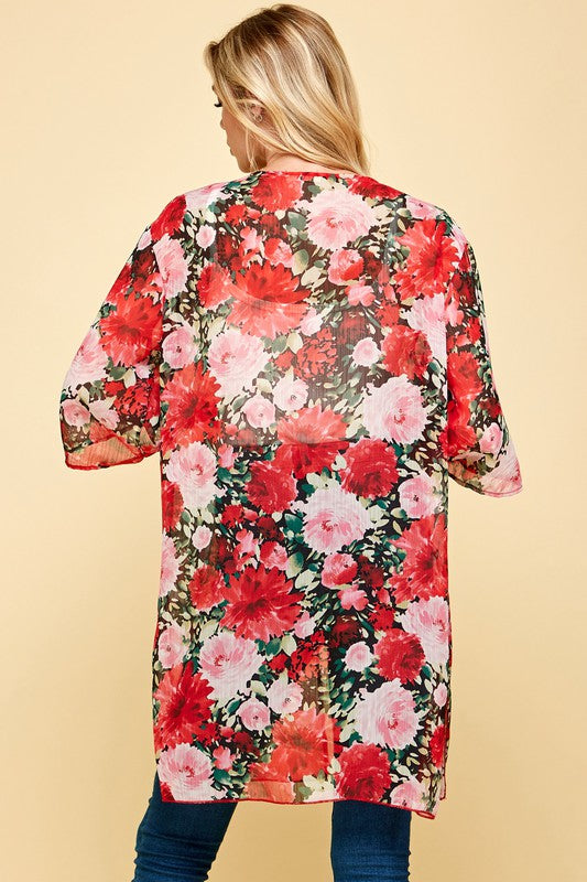 Floral Kimono
