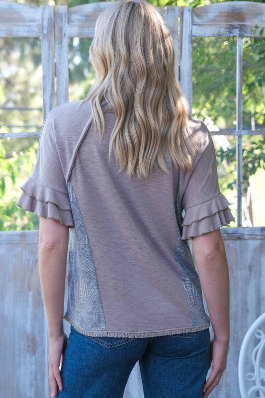 Reglan Double Sleeve Top
