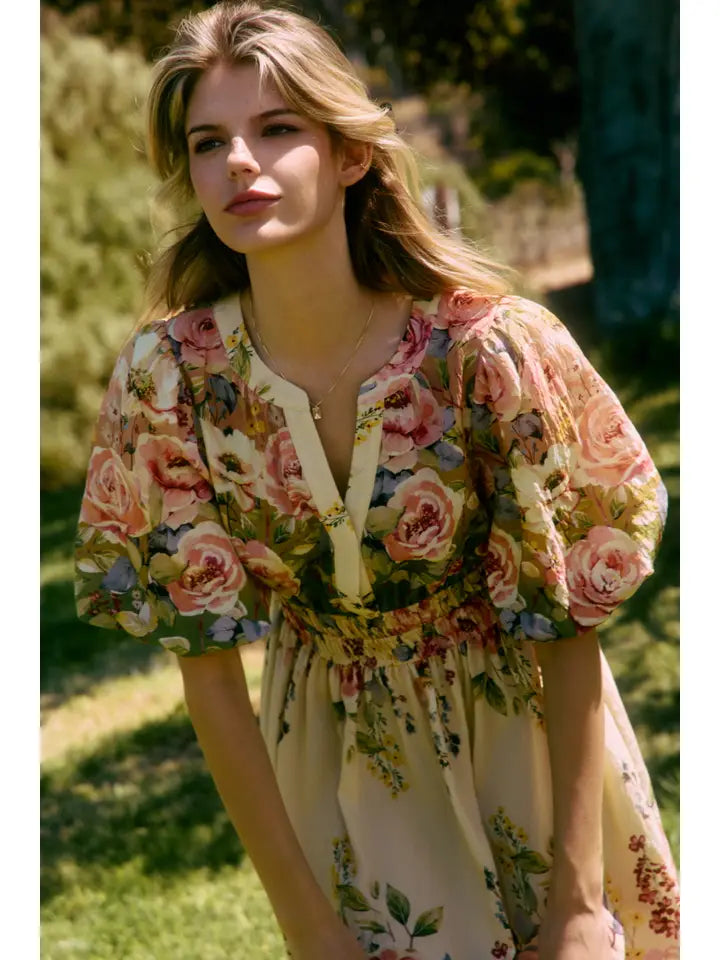 Garden Party Midi Dress