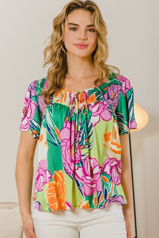 Floral Printed Blouse