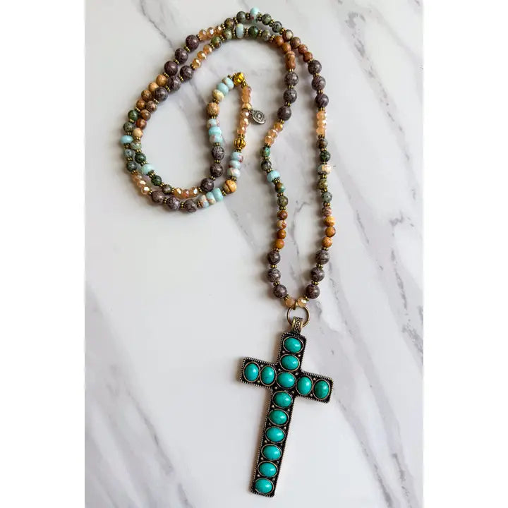 Genesis Cross Necklace