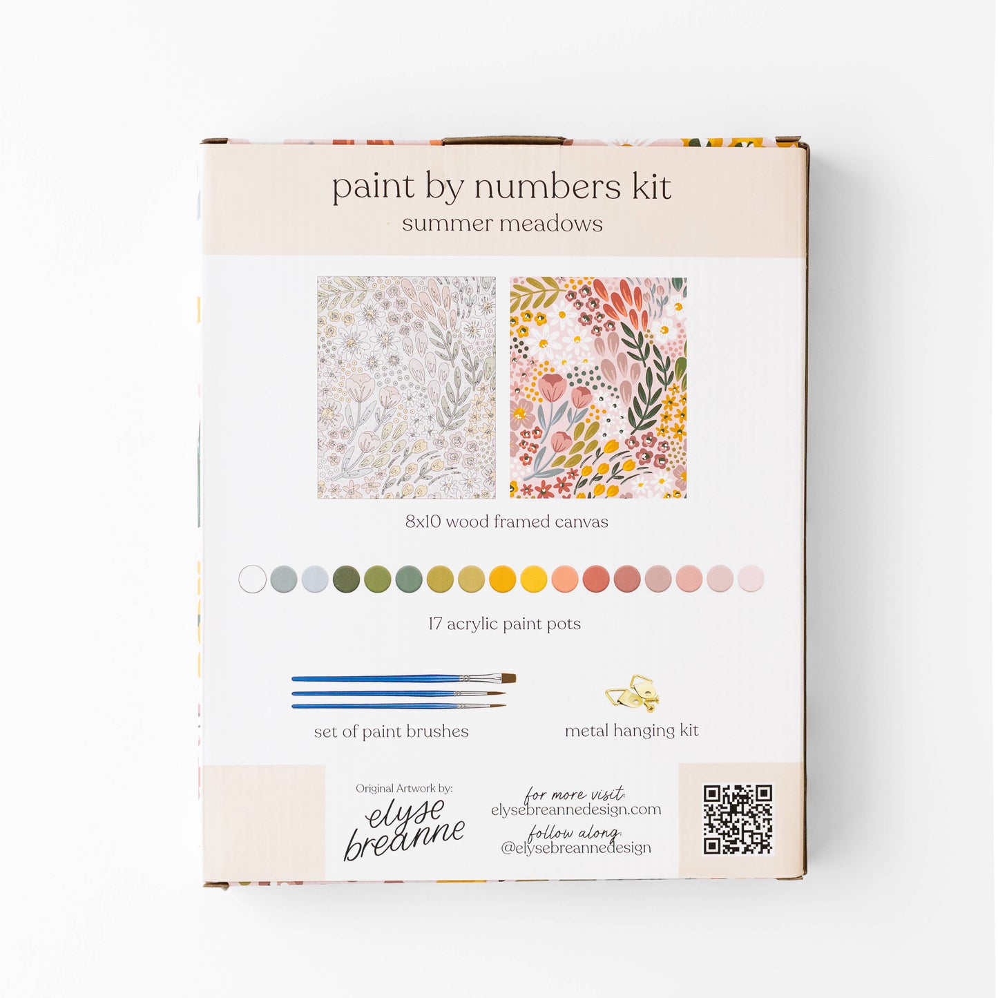 Summer Meadows Paint By Number Kit