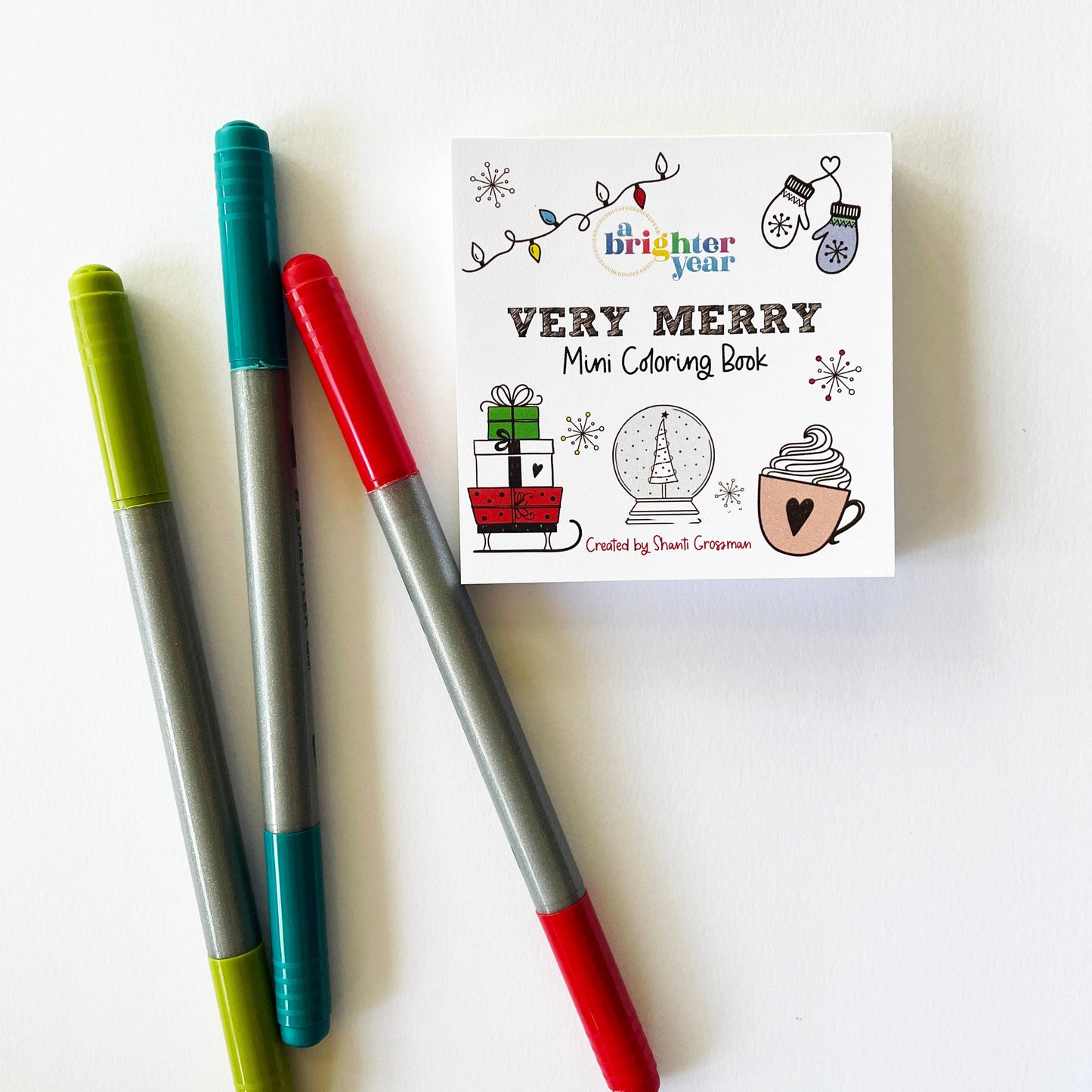 Very Merry Mini Coloring Book