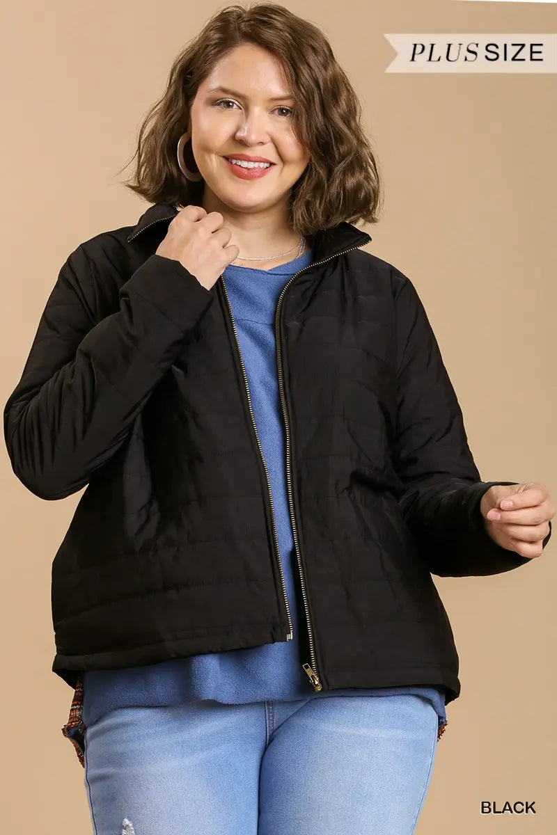 Zip Up Jacket with Pockets