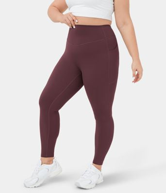 Halara SoCinched High Waisted Tummy Control Side Pocket Shaping Training Leggings (full_length)