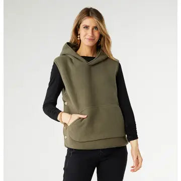 Sherpa Lined Fleece Vest