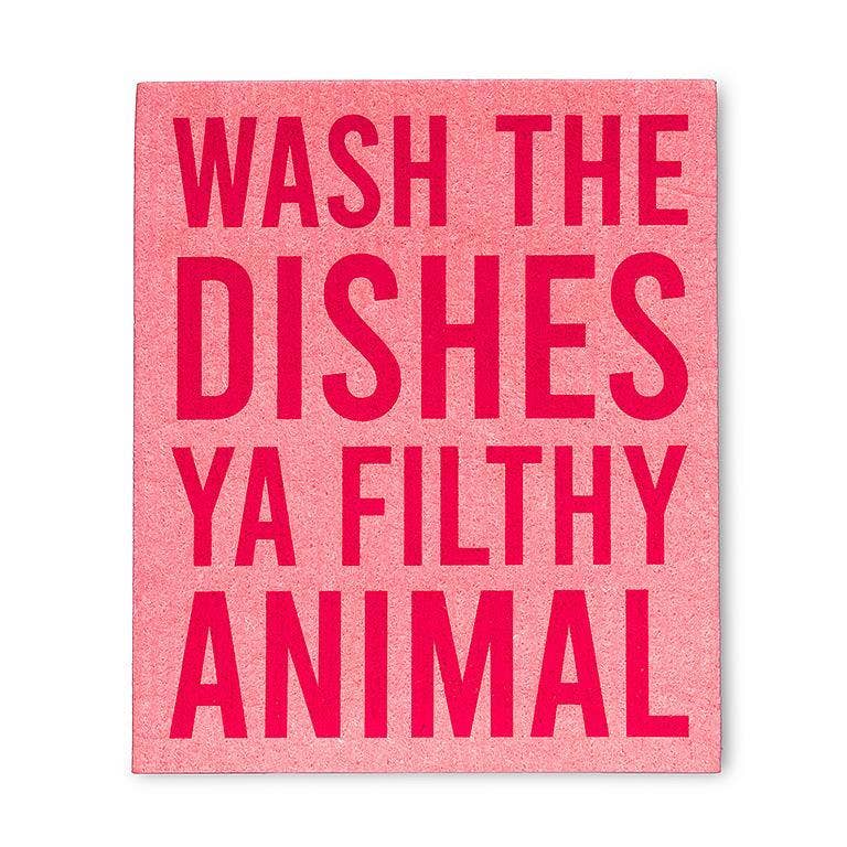 Dishcloths Funny-6.5x8"L