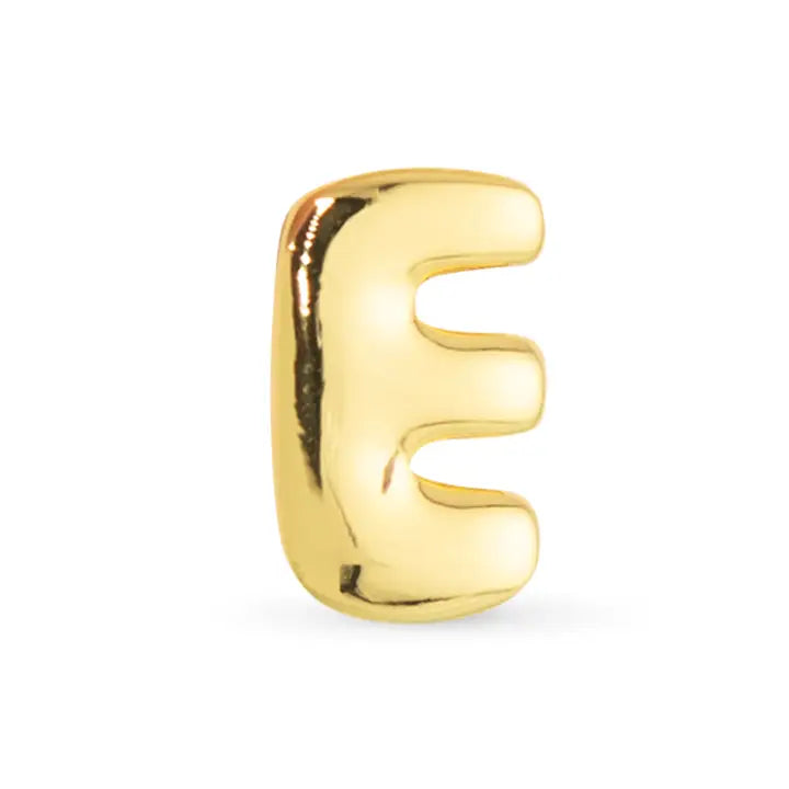 Initial Necklace Charm - Gold