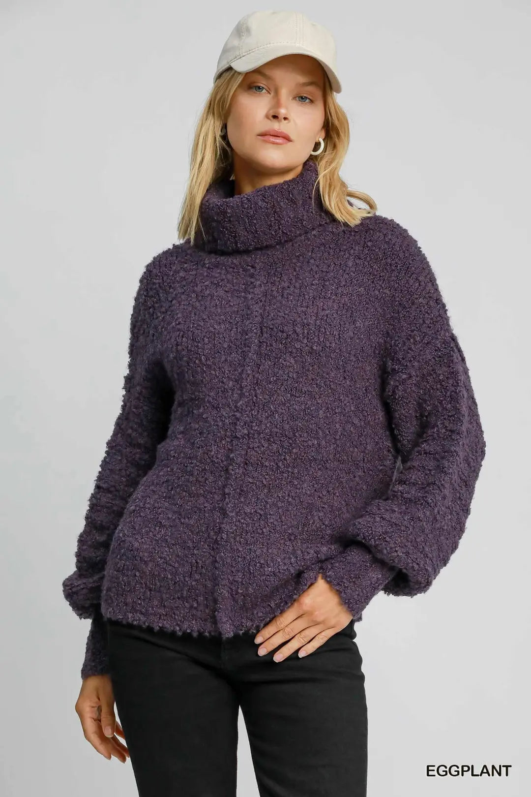 Knit Turtle Neck Pullover